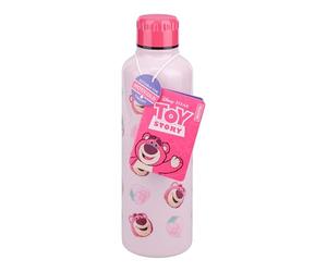 Paladone Gourde Lotso réutilisable en acier inoxydable rose avec bouchon à visser, 500 ml, Produit sous licence officielle Disney Pixar Toy Story pour enfants, adolescents, adultes, école, travail