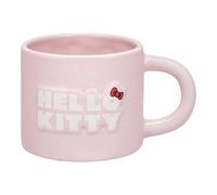 Paladone Hello Kitty - Tasse rose pastel - Sous licence officielle Sanrio - 400 ml - Grande tasse à café en céramique pour thé et chocolat chaud - Cadeau Kawaii pour filles, femmes, adolescents
