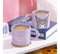 Paladone Tasse Kuromi – Sous licence officielle Sanrio Hello Kitty – 400 ml céramique violette