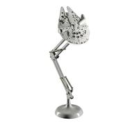 Paladone Lampe de Bureau Star Wars Faucon Millenium Plastique 20 W Gris