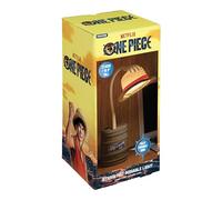Paladone Lampe de bureau pliable en forme de chapeau de paille One Piece sous licence officielle Anime pour les fans de culture pop, chambre, maison, bureau