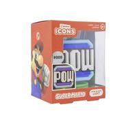 Paladone Lampe Super Mario Pow Block Icon Light – Licence officielle Nintendo PP6360NN Multicolore