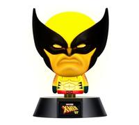 Paladone Lampe en Forme d'icône Wolverine - Produit sous Licence Officielle Marvel - Lampe en Forme de Personnage X-Men pour Table de chevet ou décoration de Bureau - Alimentation par Piles Disney à
