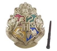 Paladone Lampe Signale Crest de Poudlard Harry Potter avec Télécommande Noble Wand - Décor Mural ou Autonome, Cadeaux Collectibles pour Fans