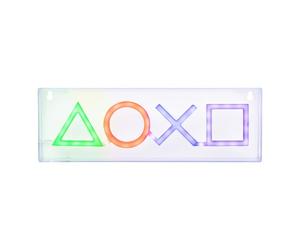 Paladone Lumière LED icônes PlayStation - Officiellement licencié, Panneau lumineux à poser ou fixer au mur, Accessoire de décor pour gamers
