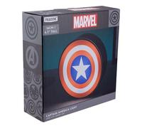 Paladone – Boîte lumineuse Captain America – LED 15 cm Bleu