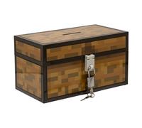 Paladone Minecraft Tirelire en Forme de Coffre Multicolore Taille Unique, PP13601MCF