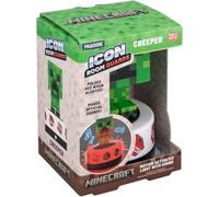 Paladone Minecraft Veilleuse Creeper avec détecteur de mouvement, lampe LED sous licence officielle et alarme de sécurité pour chambre d'enfant, adolescent, maison, idée cadeau