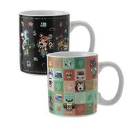 Paladone Mug en céramique sensible à la chaleur changement de couleur- Produit sous licence officielle PP7721NN