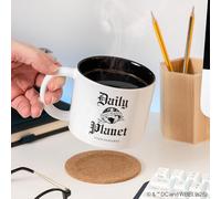 Paladone Mug Superman Daily Planet sous licence officielle DC Comics, tasse à café pour thé, chocolat chaud et plus encore, cadeau pour homme, 400 ml