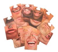 Paladone Parti Visage Tapis, Multicolore