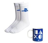 Paladone Playstation Mug and Socks Gift Set | Officially Licensed Gaming Merchandise