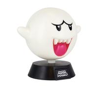 Paladone PP4374NN Lampe de collection 3D Nintendo Super Mario Boo 10cm, Plastique, 0 W, Multicolore, 10 cm