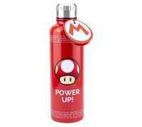 Paladone Pp5807nn Gourde Utilisation Quotidienne 500 Ml Acier Inoxydable Noir, Rouge, Blanc