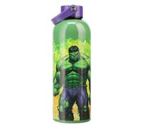 Paladone Gourde isotherme Marvel Hulk en acier inoxydable, anse – Officielle – 500 ml
