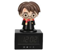 Paladone Réveil Digital Harry Potter - Officiel, Lampe d'Ambiance avec Harry, Lumière Nocturne avec Minuteur, Décor de Chambre pour Fans de Potter