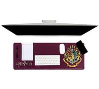 Paladone Sous-main Harry Potter avec blason de Poudlard - 40 cm x 80 cm - Gris - Taille unique PP8824HP