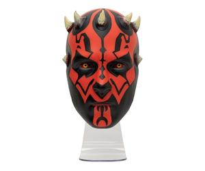 Paladone Star Wars Darth Maul Light Lampe frontale LED à fixation murale ou affichage de bureau, lumière alimentée par USB ou à piles pour chambre à coucher, configuration de jeu et collectionneurs