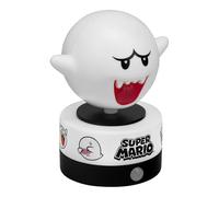 Paladone Super Mario Veilleuse Boo avec détecteur de mouvement et veilleuse sous licence officielle Nintendo, avec alarme de sécurité pour chambre d'enfant, adolescent, maison, cadeau