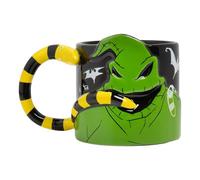 Paladone Tasse sculptée 3D Oogie Boogie - Céramique phosphorescente - 330 ml - Officiel Disney