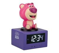 Paladone Réveil numérique Toy Story Lotso – Veilleuse & musique – Licence Disney‑Pixar – Piles
