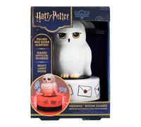 Paladone Veilleuse Hedwig avec détecteur de mouvement et veilleuse, lampe LED sous licence officielle Harry Potter et alarme de sécurité pour chambre d'enfant, adolescent, maison, pour fans