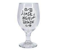 Paladone Verre Glow in the Dark Nightmare Before Christmas - Tasse Officielle pour Halloween & Fans de Jack Skellington, 350ml (11.8 fl oz)