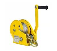 Palan à chaîne, 544,3 kg, treuil manuel bidirectionnel autobloquant, petit palan de traction portable avec frein