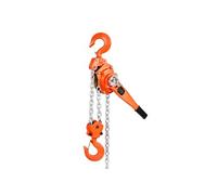 VEVOR Palan à chaîne à levier HSH6.0T 6 t – Chaîne G80 6 m, frein double cliquet, crochets 360°