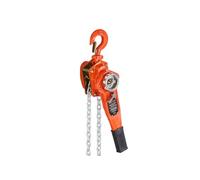 VEVOR Palan à chaîne à levier HSH0.75T – 0,75 t – Chaîne G80 6 m – Crochets rotatifs 360°