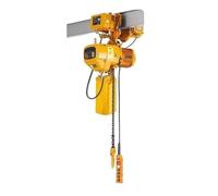 Palan à chaîne électrique, capacité de 1 496,9 kg, petit treuil électrique compact pour la maison, grue à tête fantôme durable et efficace pour les besoins d'élévation des ménages