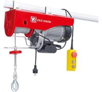 Palan électrique 1600 W - 230 V - charge max 1000 kg
