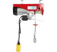 Palan électrique 1800 W avec câble en acier de 18 m pour usines et entrepôts, capacité 500-1000 kg, 220 V (UE)