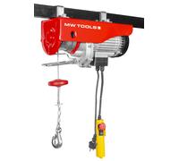 Palan électrique à câble 200/400kg 12/6m 1 kW 230 V MW Tools SH40012