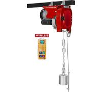 Palan électrique à câble 300kg 60m 1,5 kW 230 V télécommande SANS fil type infinity MW Tools SHI300-R