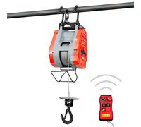 Palan électrique à câble 340kg 60m contrôle sans fil vitesse variable 230V MW Tools PHS34060R