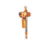 VEVOR Palan Électrique à Chaîne 1000 kg Palan Électrique Hauteur Levage 6 m pour Usine, Entrepôt, Garage, Triphasé, Double Vitesse, avec Télécommande sans Fil 100 m Filaire 4,5 m, Chaîne Double G80