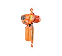 VEVOR Palan Électrique à Chaîne 500 kg Palan Électrique Hauteur de Levage 6 m pour Usine, Entrepôt, Garage, Triphasé, Double Vitesse, avec Télécommande sans Fil 100 m Filaire 4,5 m, Chaîne Simple G80