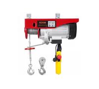 Palan Électrique, charge double câble 800 kg, télécommande filaire 4,2 m, hauteur levage 12 m