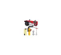 Palan Electrique Charge Double Câble 800kg avec Télécommande Filaire 4,2m