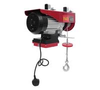 Palan électrique De 800 Kg avec Télécommande sans Fil, Treuil à Câble en Acier à Double Crochet pour Garage, Atelier, Entrepôt, Construction Et Levage De Charges Lourdes. 400kg
