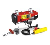 Palan électrique MECAFER 400kg avec télécommande et poulie de mouflage