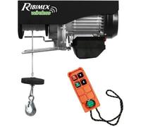 Palan électrique - RIBIMEX - PE200-400T - 200/400 kg - Télécommande - Poulie de mouflage