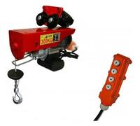 Palan électrique roulant VARAN var-PA300C - 220V 300KG 600W - Rouge