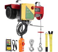 Palan électrique SucceBuy, d'une capacité de levage de 2200 lb et équipé d'un treuil électrique de 230 V. Il est livré avec une télécommande sans fil d'une portée de 328 pieds