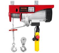 VEVOR Treuil électrique 1760 lbs 230 V – télécommande filaire 14 pieds – hauteur de levage 40 pieds