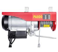 Palans électriques - Capacité de charge : 800 kg - Puissance : 1600 W - Matériaux : fer et aluminium