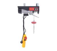 Palans électriques Palans manuels à chaînes Palan électrique 550 W, 125 kg (corde simple), 250 kg (double - 2 modes jusqu'à 551 lb, corde en acier de 18 m
