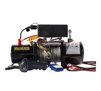 Palans électriques Palans manuels à chaînes Treuil électrique Portable pour voiture, 12v 24v, petite grue, véhicule tout-terrain, auto-sauvetage, 2000/3000/3500/4000/4500 Lbs
