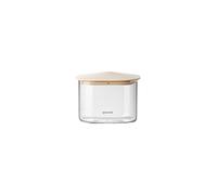 Pale Clay LOT DE 2 BOCAUX EN VERRE RECTANGULAIRES "FRESH&STYLE" - S